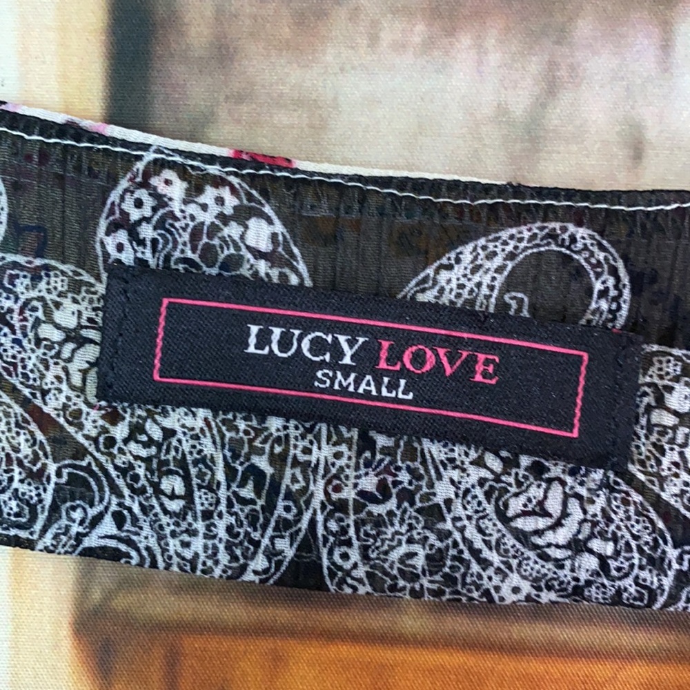 Lucy Love Multicolor Paisley Tunic Top - Picture 2 of 3